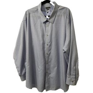 Pre-owned Calvin Klein Long Sleeve Dress Shirt 22 neck 34- 35 sleeves slim Fit